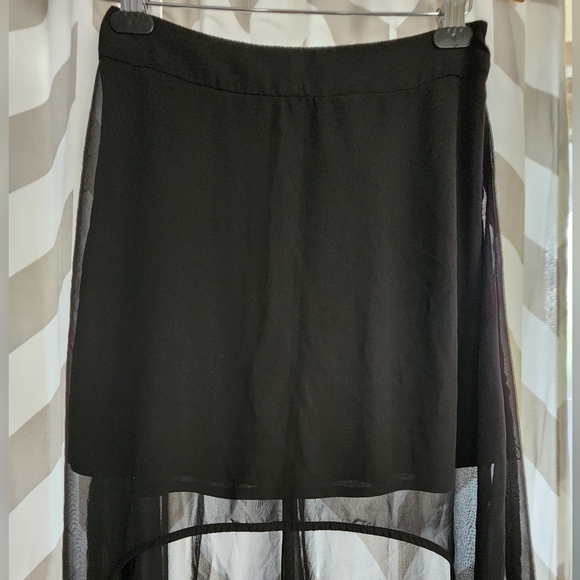 L'Amour Hi-Low Sheer Skirt - Picture 2 of 4